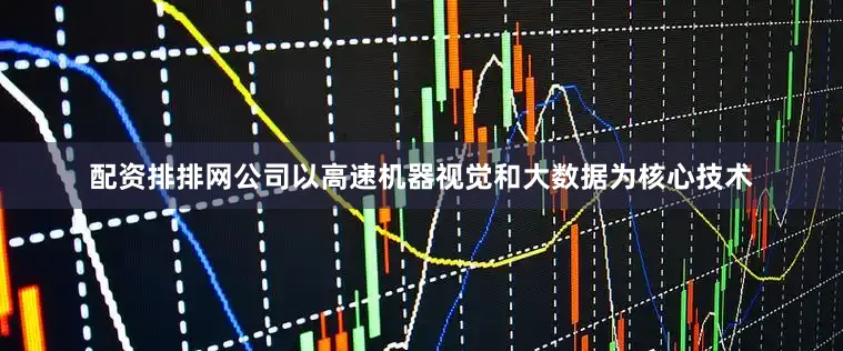 配资排排网公司以高速机器视觉和大数据为核心技术