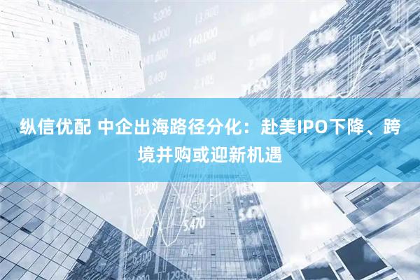 纵信优配 中企出海路径分化：赴美IPO下降、跨境并购或迎新机遇
